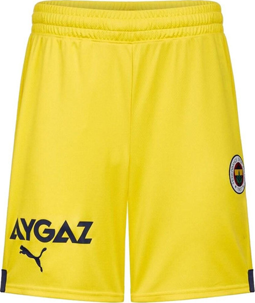 Orijinal Lisanslı Sarı Forma Şort