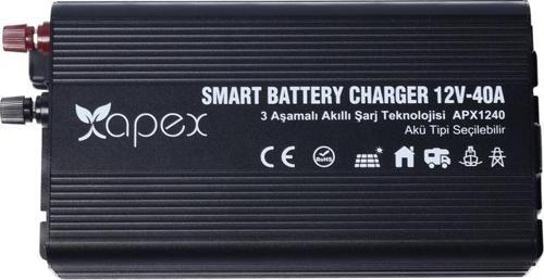APX1240 Apex 12V 40A Smart Akü Şarj Cihazı 