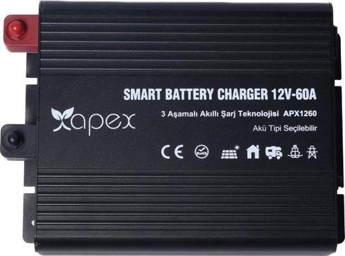 APX1260 Apex 12V 60A Smart Akü Şarj Cihazı 