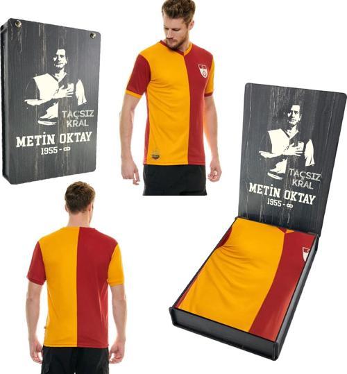 Orijinal Metin Oktay Fan Forma Özel Tasarım Retro Ahşap Kutulu