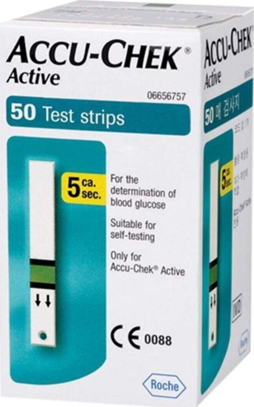 Accu Chek Active Şeker Ölçüm Çubuğu