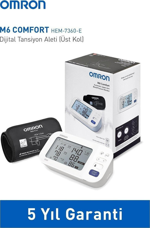 M6 Comfort Hem-7360-E Dijital Koldan Ölçer Tansiyon Aleti