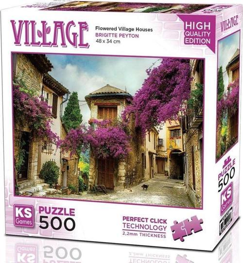 Puzzle 500 Parça Flowered Vıllage 20062