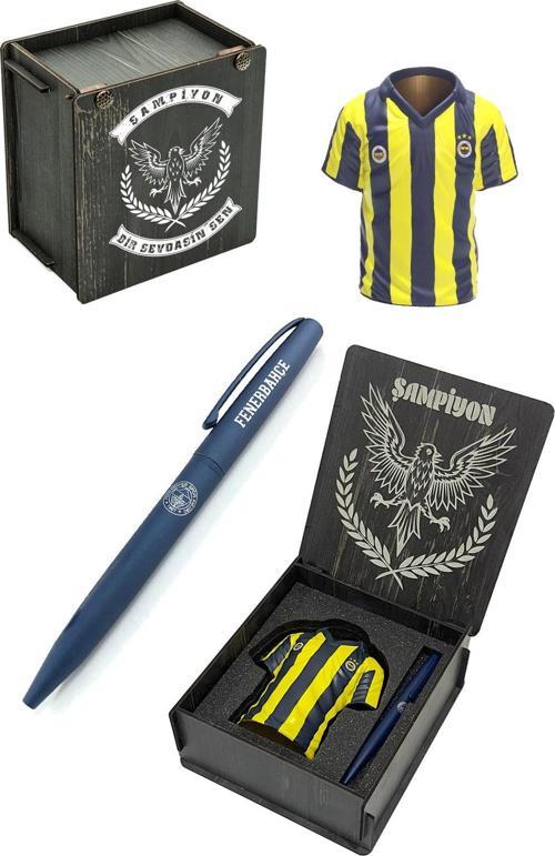 Lisanslı Forma Kalemlik Hediyelik Set Ahşap Kutulu