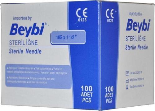 Steril Iğne Ucu Pembe 18G 100 Adet