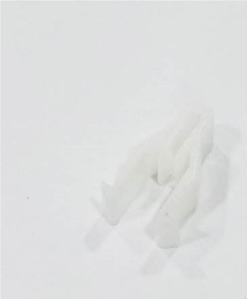Plastik Klips Beyaz No-4 (1 Adet)