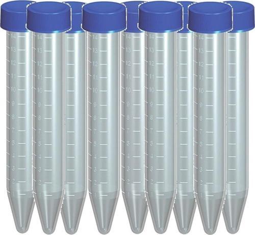 Falkon Tüpü 15 Ml Santrifüj Tüpü Kapaklı - 10 Adetlik Paket
