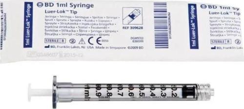 Luer Lock 1Ml Şırınga 10 Adet