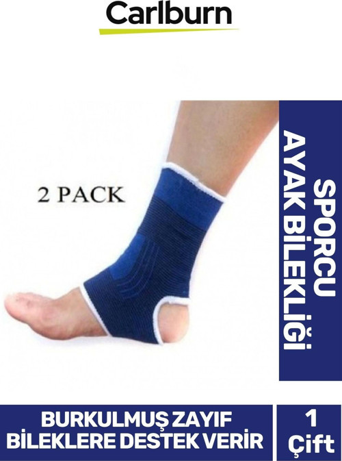 Özel Üretim Burkulmuş Zayıf Bileklere Destek Veren Unisex Sporcu Sağ Sol Ayak Bilekliği