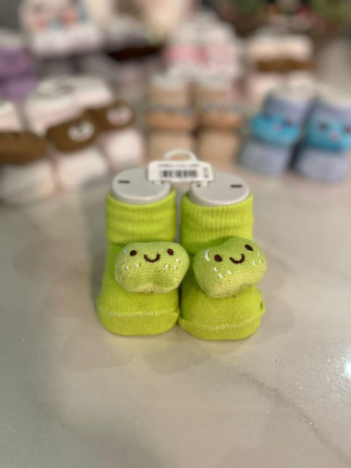 Çıngıraklı Oyuncaklı Bebek Çorabı - Bebe Patik
