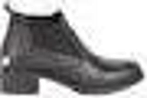 D23KB-1245 DÜZ TOPUK CHELSİ DERİ KLASİK KADIN BOT