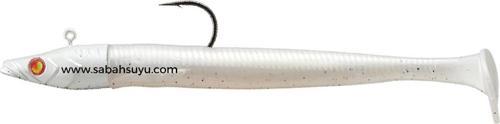 Ceana Eely Shad CES-75 7.5cm 4.1gr Silikon Balık #002 Pearl White