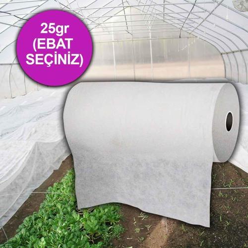 12,8x5 METRE 25gr AGRİL ISI DON ÖRTÜSÜ, ZİRAİ DON KIRAĞI ÖRTÜ KARPUZ ÇİLEK ÖRTÜSÜ, SERA TOPRAK ÖRTÜSÜ ELYAF