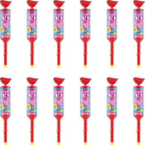 Melody Pops Çilekli 15 Gr x 12 Adet Düdüklü Şeker