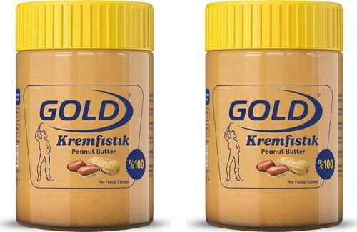 Gold %100 Fıstık Ezmesi 340 gr x 2 Adet
