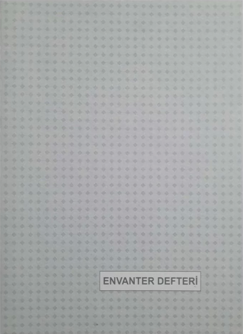 Numaralı Envanter Defteri 24 Yaprak