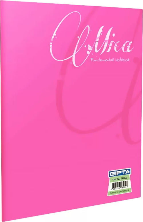 Mica Plastik Kapak Defter A4 Çizgili 80 Yaprak (1707)