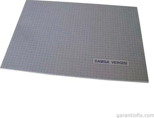 Numaralı Damga Vergisi Defteri (Karton Kapak - 40 Yaprak)