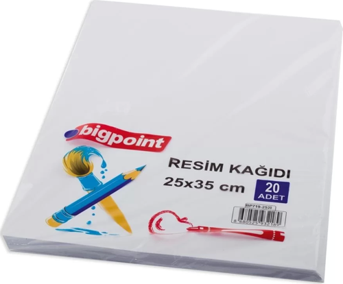 Resim Kağıdı 25X35Cm 20'Li Paket