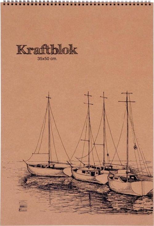 Kraft Bloknot 33,5X48 Cm 20 Yaprak 301630-99