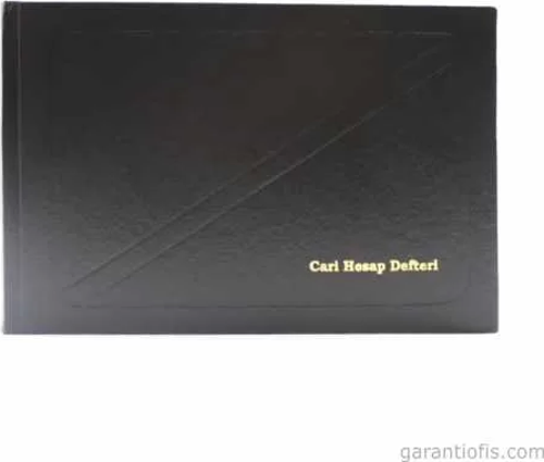 Yan Cari Hesap Defteri (17 X 24 Cm - 192 Yaprak)