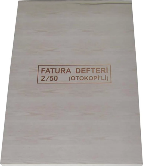 Fatura Defteri 2/50 Otokopili