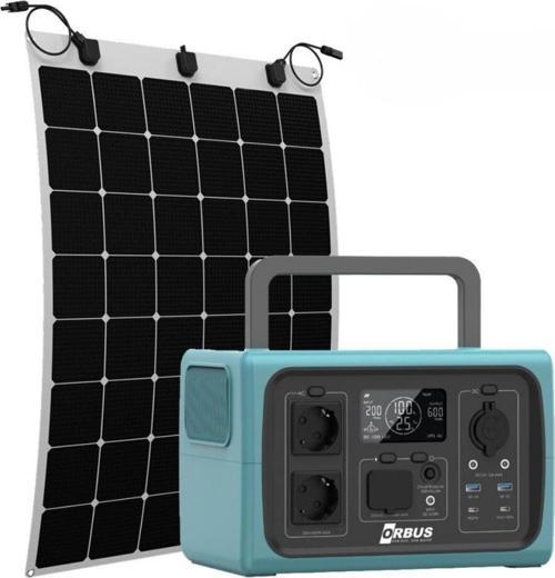 600W ORBUS Taşınabilir ve 110W Esnek Pane