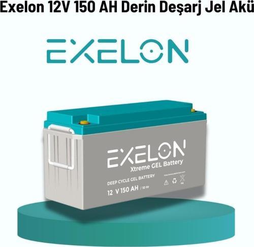 Exelon 12 Volt 150 Amper Jel Akü Derin Döngü Deep Cycle