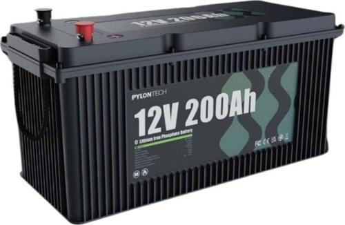 Pylontech 12 Volt 200 Amper Lityum Akü 4000 Cycle Bluetooth Haberleşmeli LiFePo4 