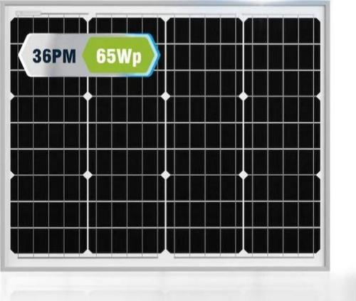65 W Monokristal Güneş Paneli Solar Panel Mono