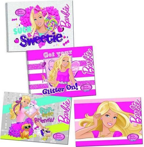 Barbie Spiralli Karton Kapak 35 X 50 15 Yaprak Resim Defteri