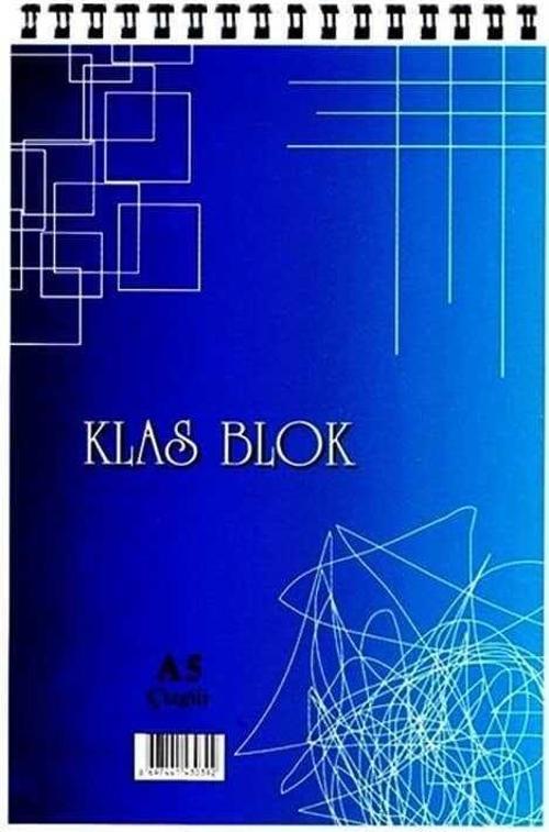 Klas Spiralli Kareli Bloknot A5 40 Yaprak