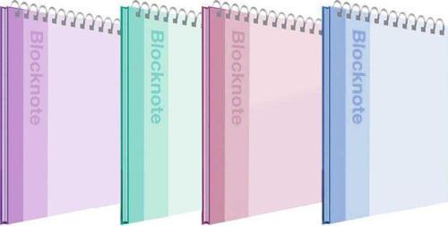 Bloknot Pastel Renk A4 80 Yaprak Çizgisiz