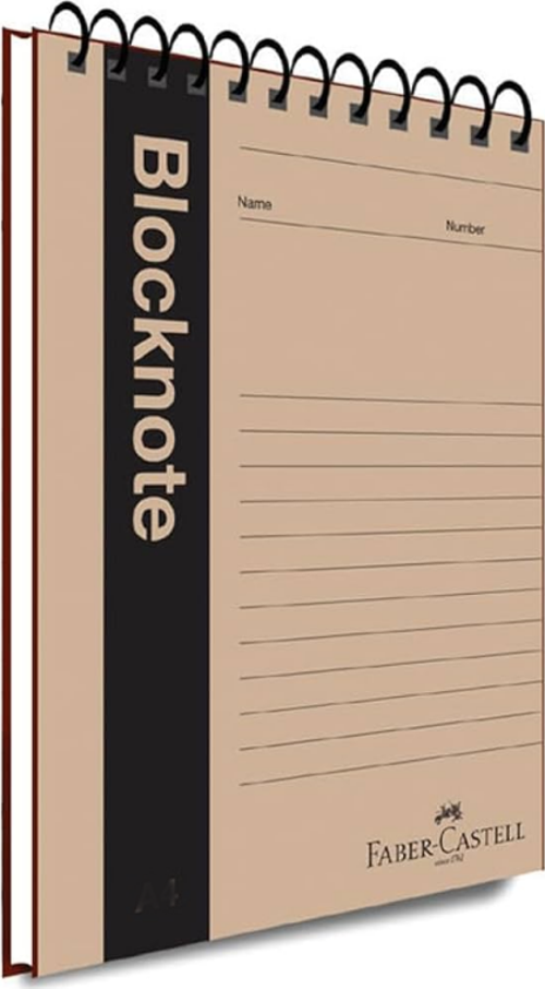Bloknot Kraft A5 Düz 80 Yaprak (000475)