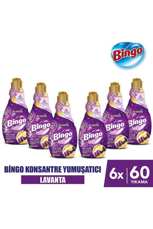  Soft Konsantre Çamaşır Yumuşatıcısı Lavanta 1440 ml X 6 Adet