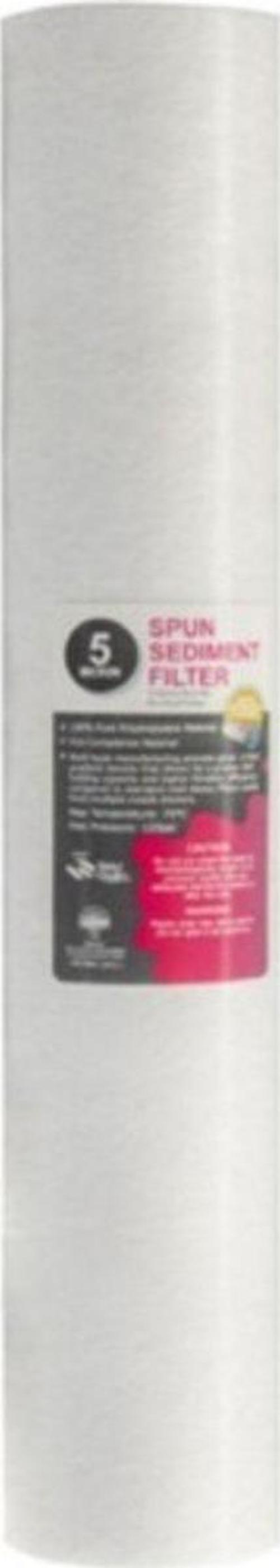 Sediment - Spun Filtre 5 Mikron 20"