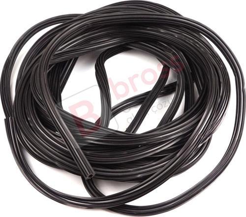 Cam Kriko Çelik Kablo Halat  Ses Yalıtımı Kalın Yıldız Kauçuk Koruma 6 mm Delik 10 Metre