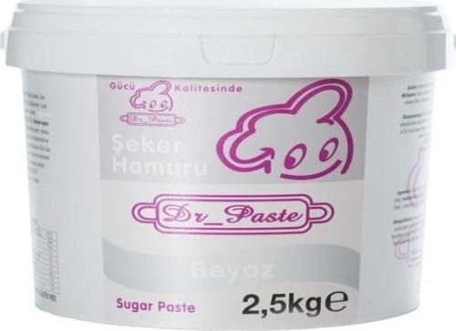 Şeker Hamuru  2,5 kg - Beyaz