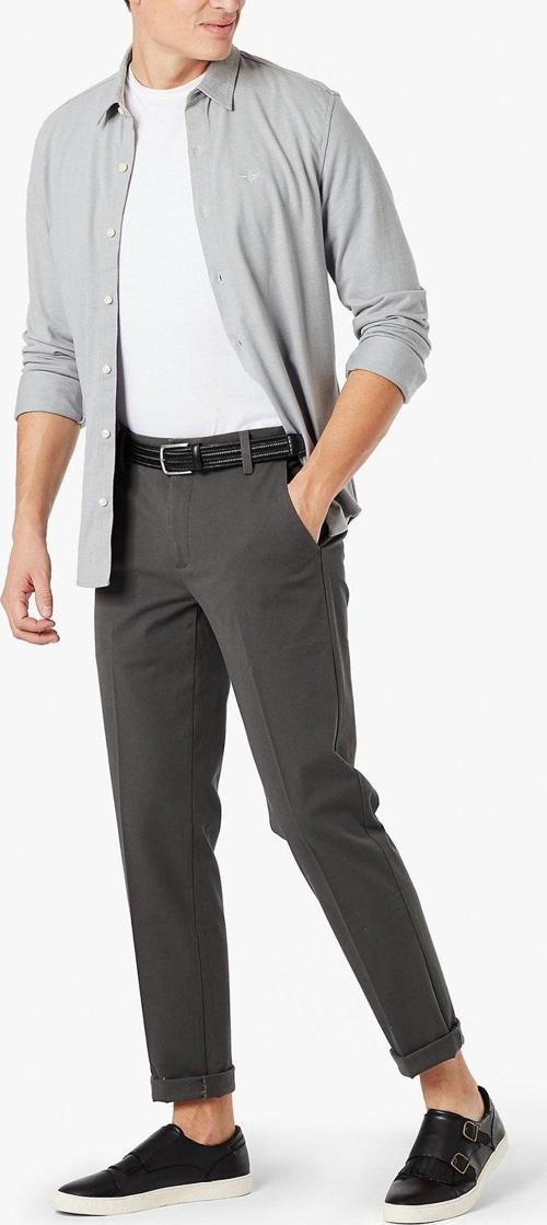 Erkek Smart 360 Flex Workday Khaki Pantolon, Slim Fit 3627200040