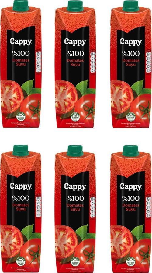 %100 Domates Suyu 1 Lt X 6 Adet