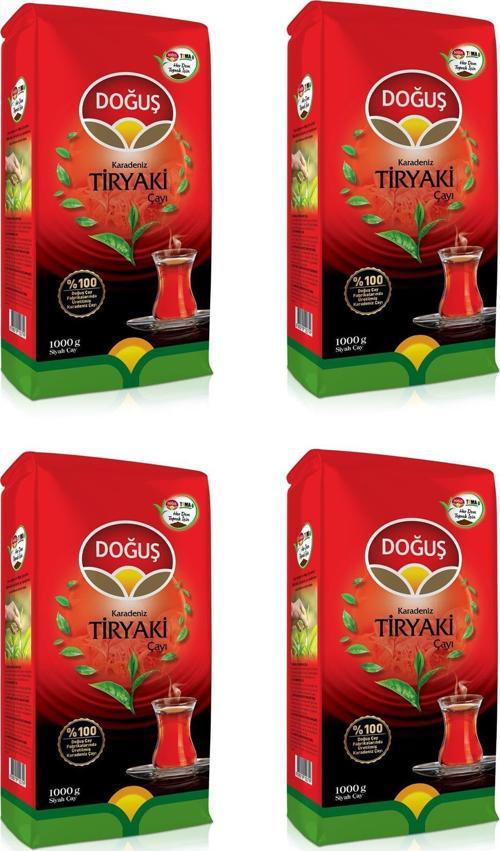Karadeniz Tiryaki Çayı 1000 Gr X 4 Adet
