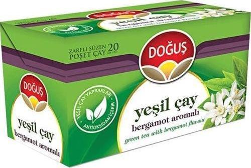 Yeşil Çay Bergamotlu 20'Li Bardak Poşet