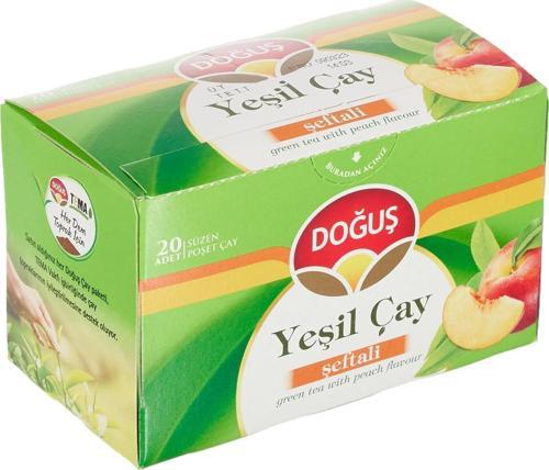 Yeşil Çay Şeftalili 20'Li Bardak Poşet