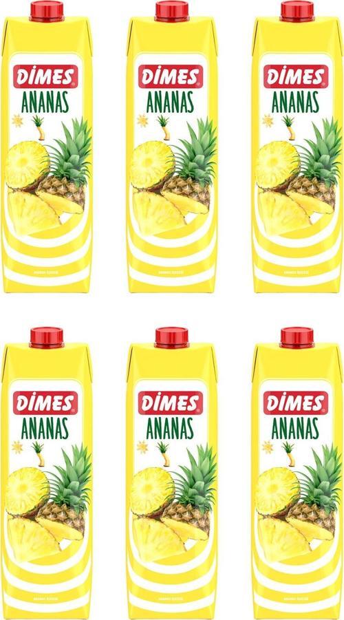 Ananas Aromalı İçecek İçecek 1 Lt X 6 Adet