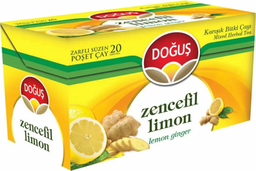 Zencefil Limon Bitki Çayı 20'Li Bardak Poşet