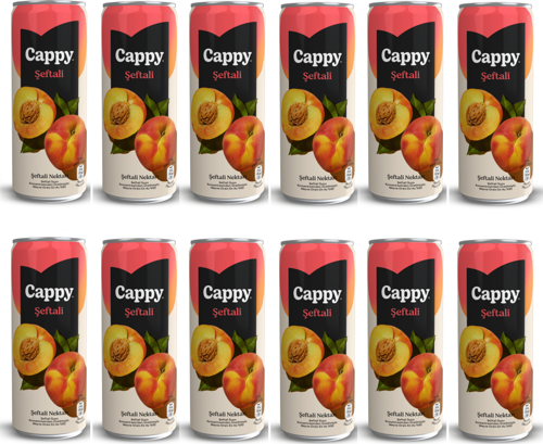 Bahçe Şeftali Nektarı 330 Ml X 12 Adet
