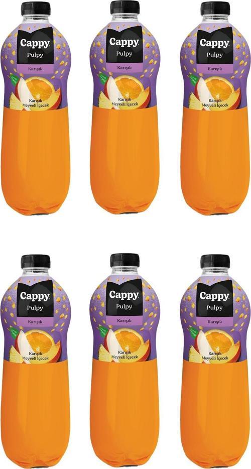 Pulpy Karışık Meyveli İçecek 1 Lt X 6 Adet