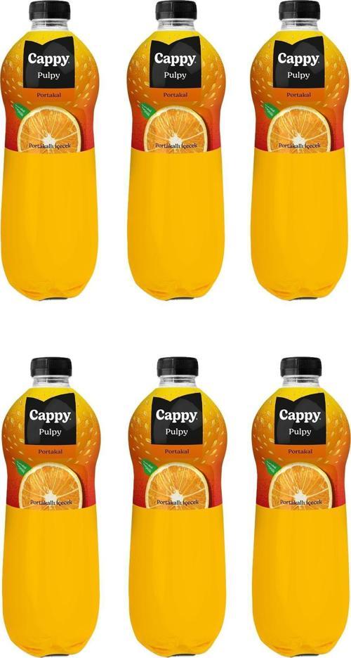 Pulpy Portakallı İçecek 1 Lt X 6 Adet