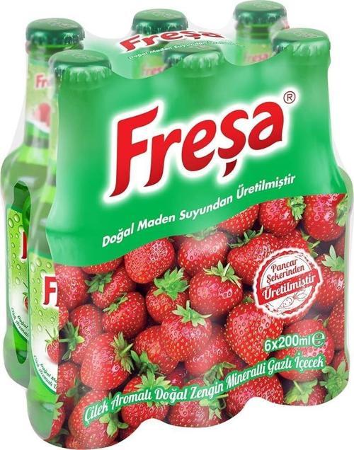 Elma Aromalı Maden Suyu 200 Ml X 6 Adet