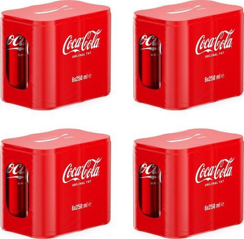 Coca Cola Kola Orijinal Tat 250 Ml X 24 Adet
